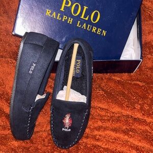 Polo by Ralph Lauren Dezi Iv Polo Bear Faux-Shearling Slipper